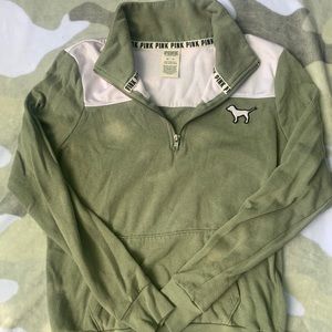 Victoria’s Secrets PINK quarter zip sweatshirt